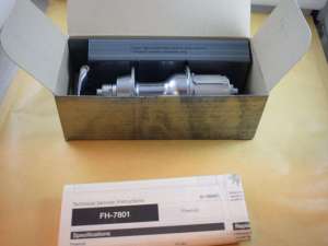 Shimano DURA ACE FH-7801 Rear hub 32 hole 130mm 10 speed silver NIB