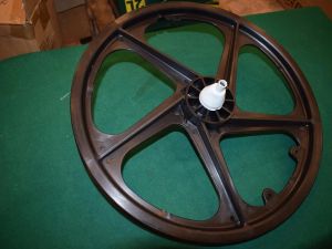O.G.K OGK MAG 20'' front wheel old school bmx vintage 1980s black JAPAN NOS