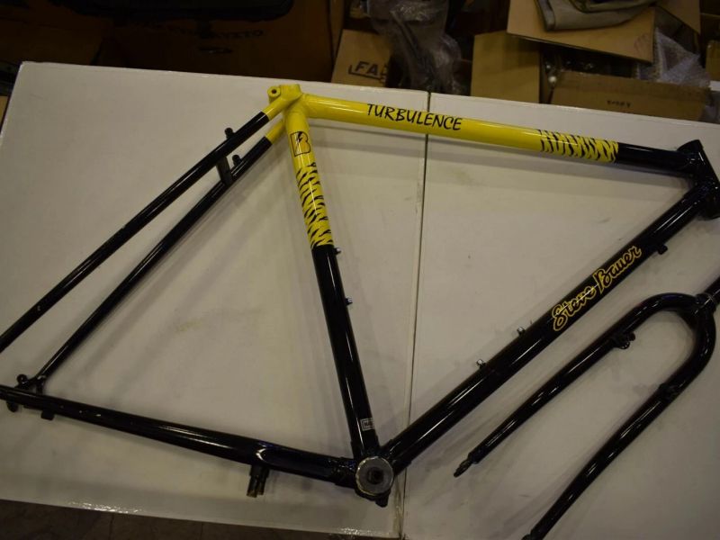Mtb Touring 26'' frame set Steve Bauer Turbulence steel 51cm 55cm Japan Vintage NOS