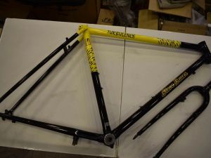 Mtb Touring 26'' frame set Steve Bauer Turbulence steel 51cm 55cm Japan Vintage NOS