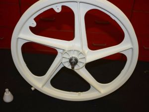 O.G.K OGK MAG 20'' front wheel vintage old school bmx white JAPAN 1980s NOS